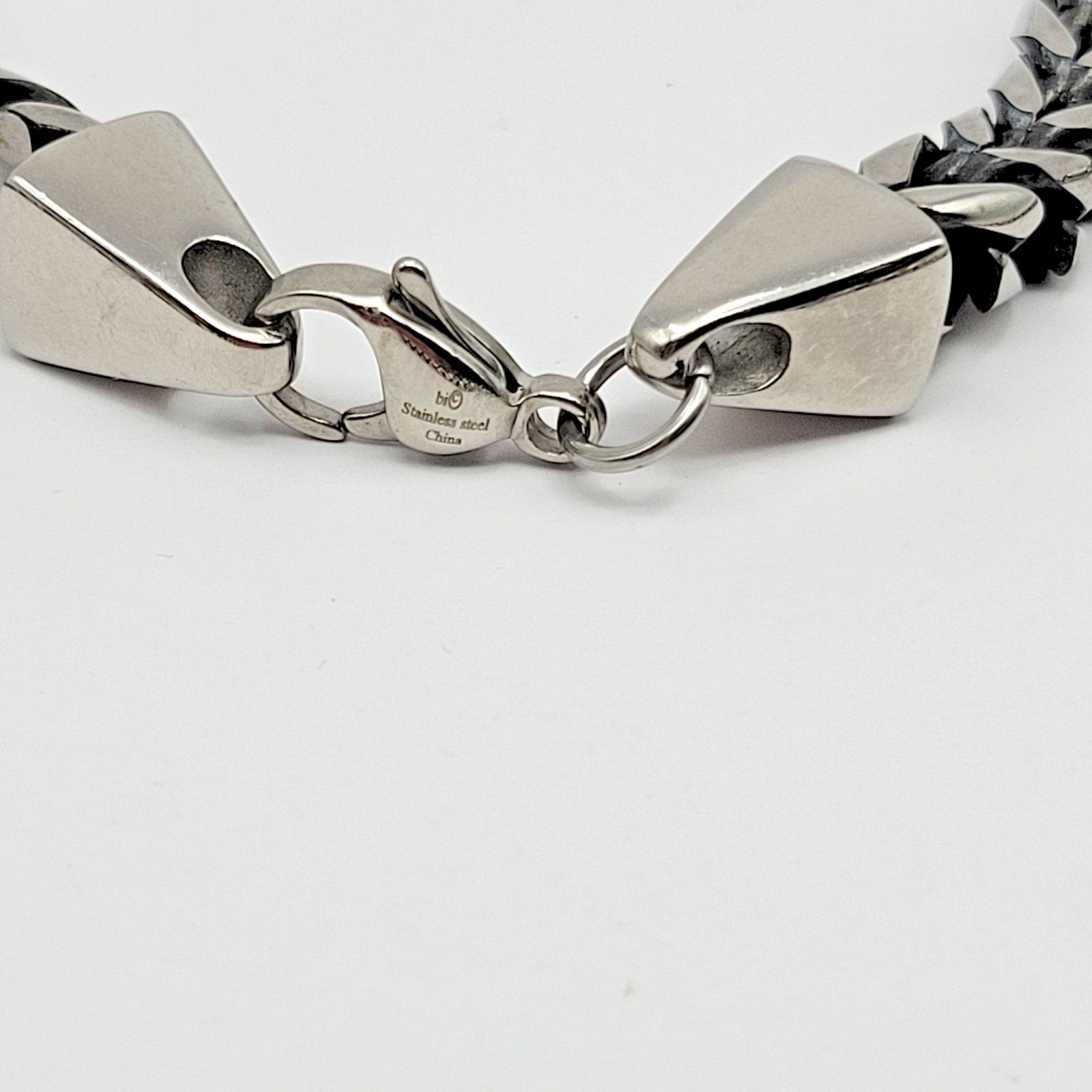 JTV Stainless Steel 8mm Franco Link Chain Necklace ~ 24″