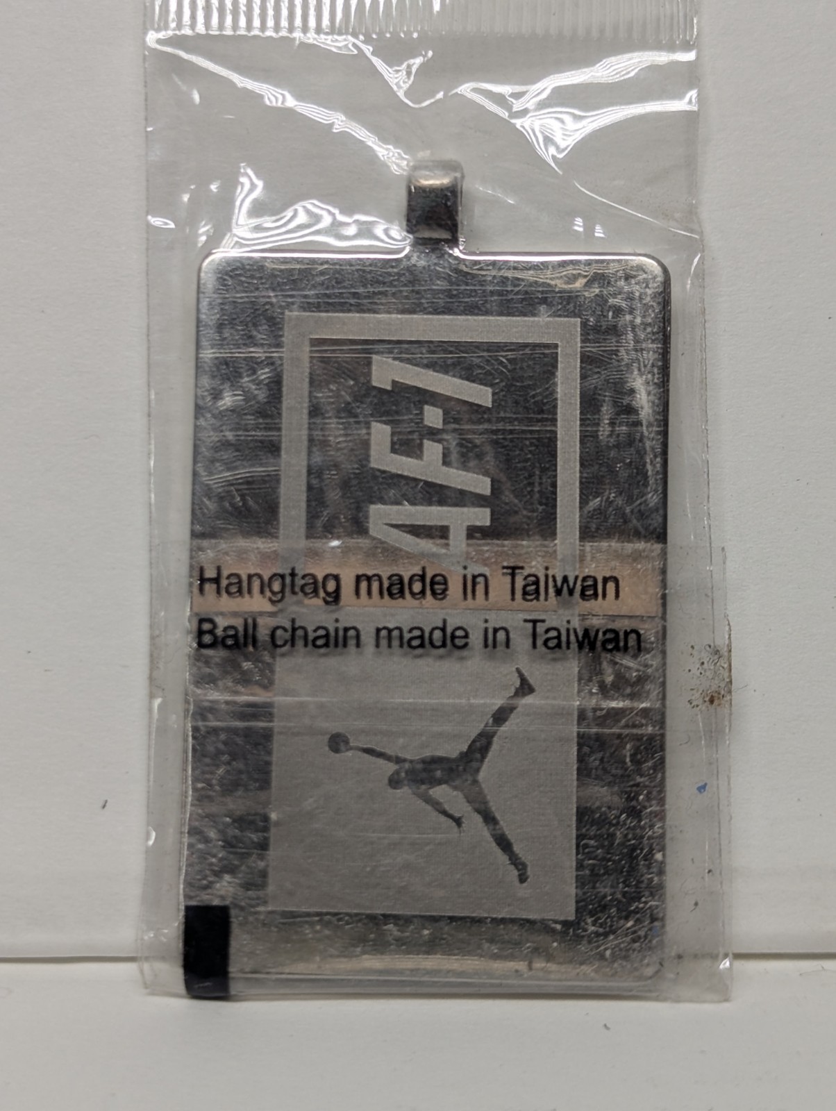 AF1 Nike Keychain, Pendant Black Air Jordan Jumpman New Factory Sealed