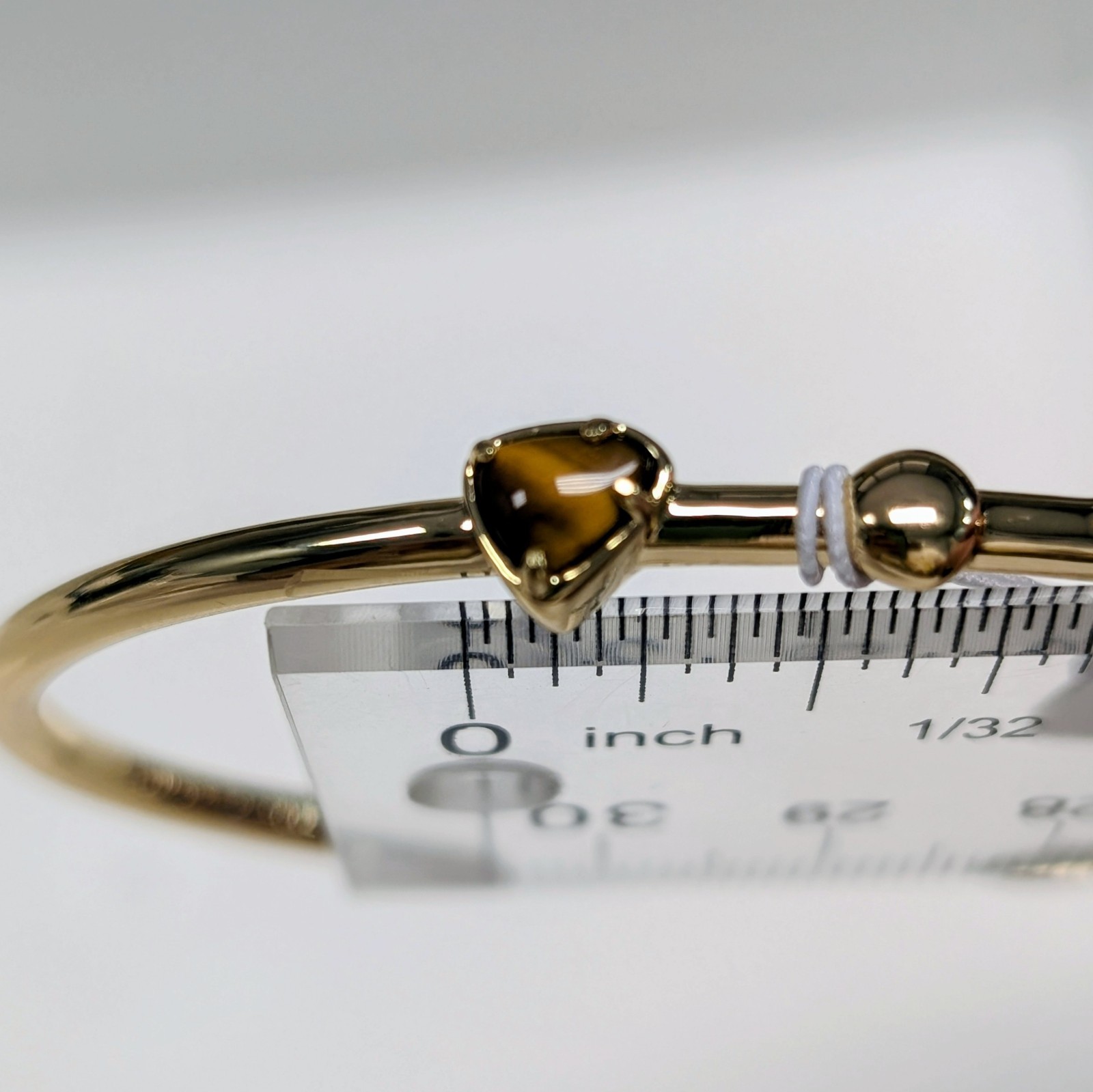 Kendra Scott Faye Brown Tiger’s Eye Cuff Bracelet