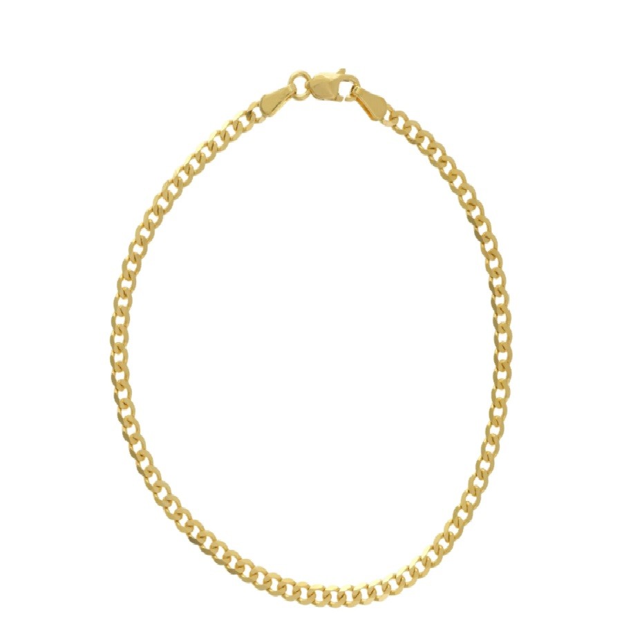 18K Yellow Gold Filled 16″-32″ inch 2mm Thin Cuban Curb Link Chain Necklace N70G