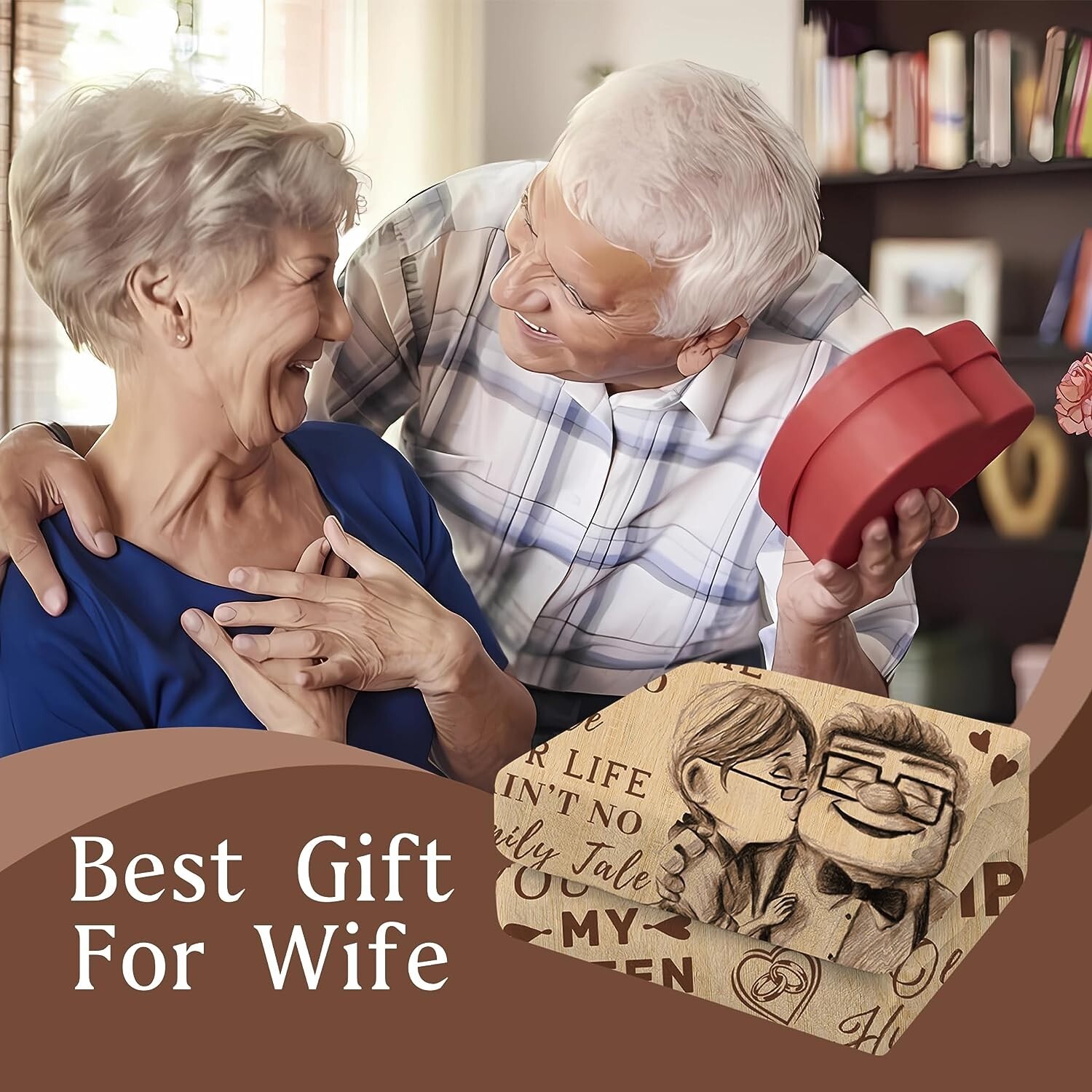 To My Wonderful Wife Valentine Gifts For Her Birthday Anniversary Present Love