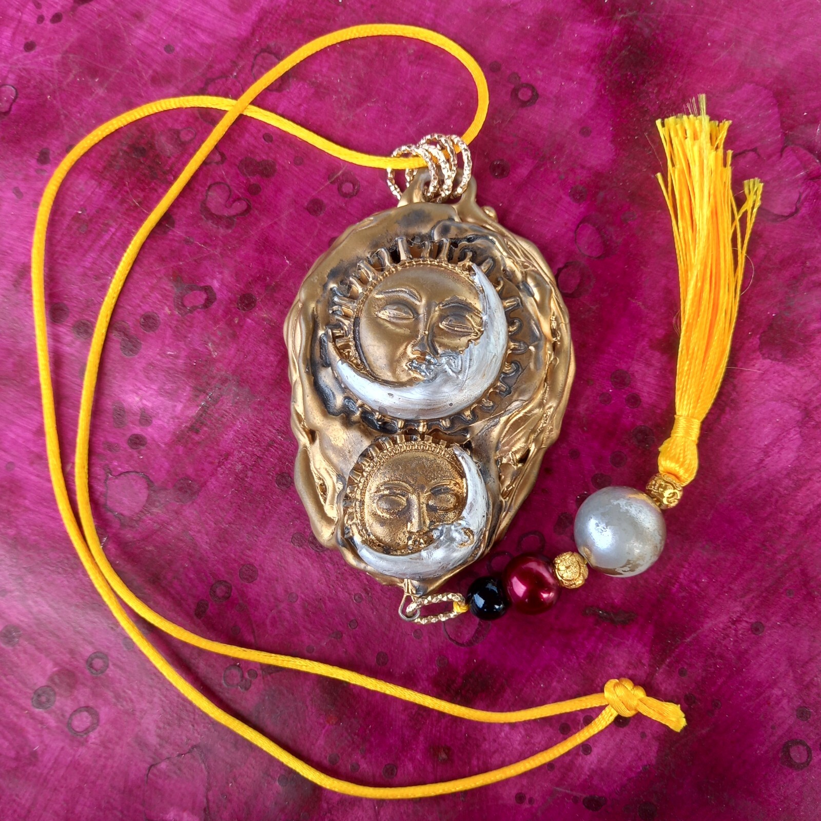 Alchemy Witchcraft Magic Talisman Esoteric Moon Sun Infinity Urn Snake Ouroboros