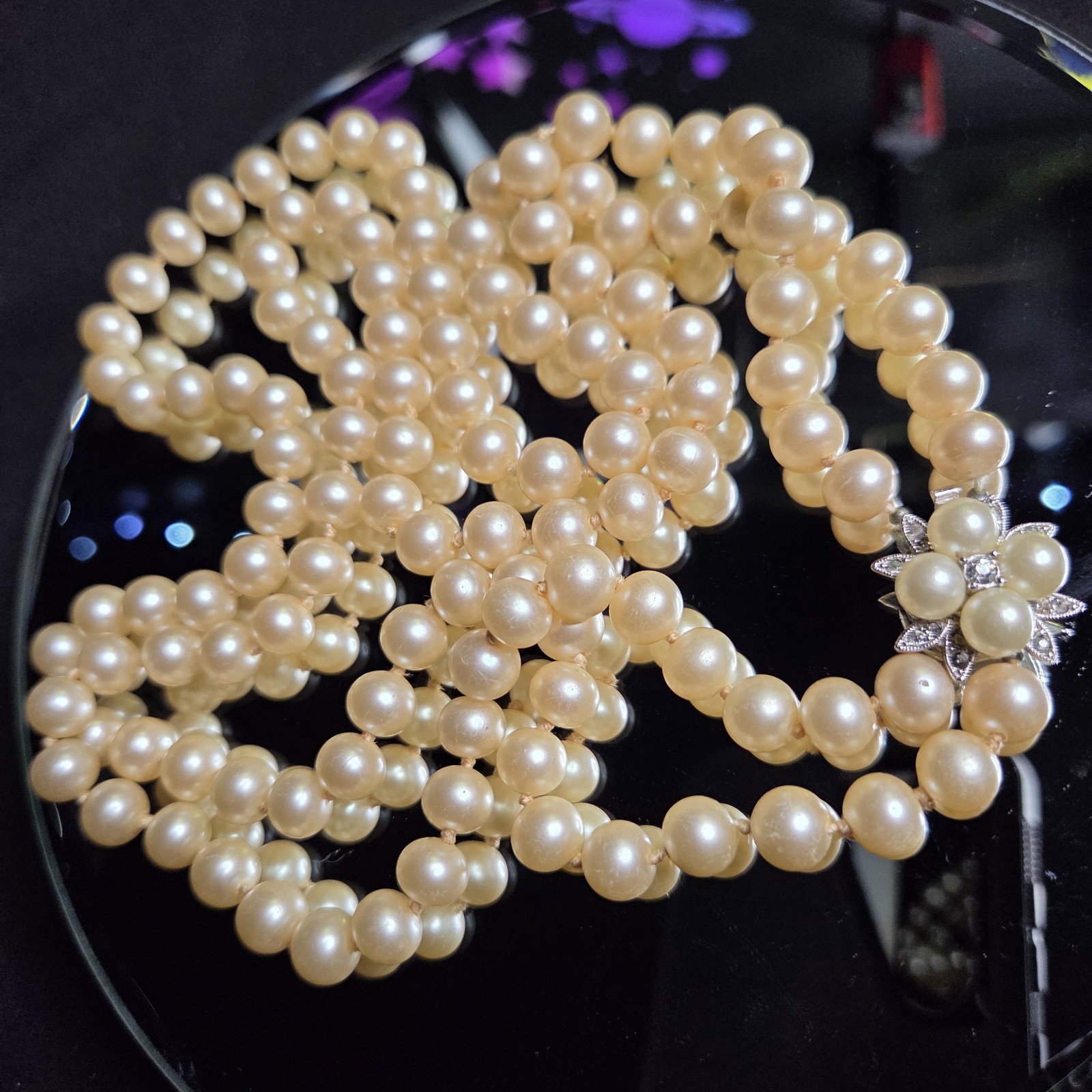 4pcs Cultured Pearl Necklace Lot Various Styles Over 250g