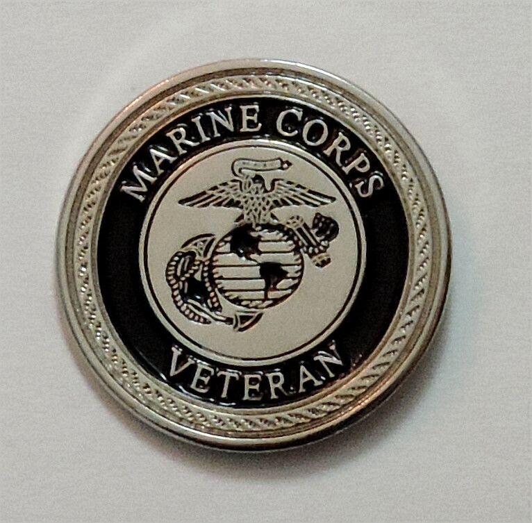 UNITED STATES MARINE CORPS VETERAN LAPEL PIN