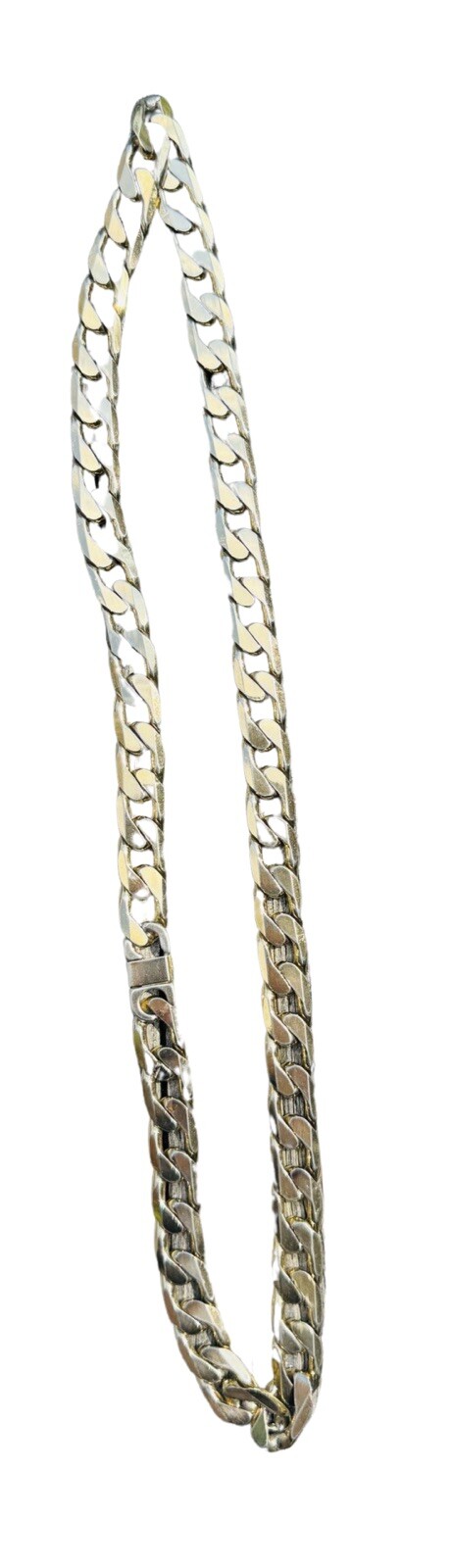 Lot Of Two (2) Stainless Steel Gold Tone Chains 29” & 22” Stamped And Weighed