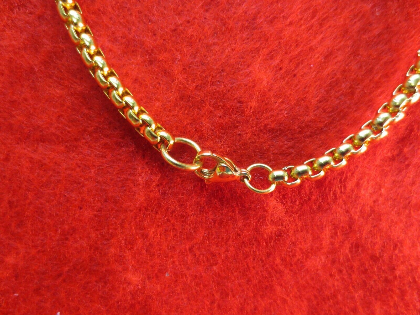 7″-42″ 4MM GOLD,SILVER,BLACK PLATED STAINLESS STEEL SMOOTH BOX ROPE CHAIN