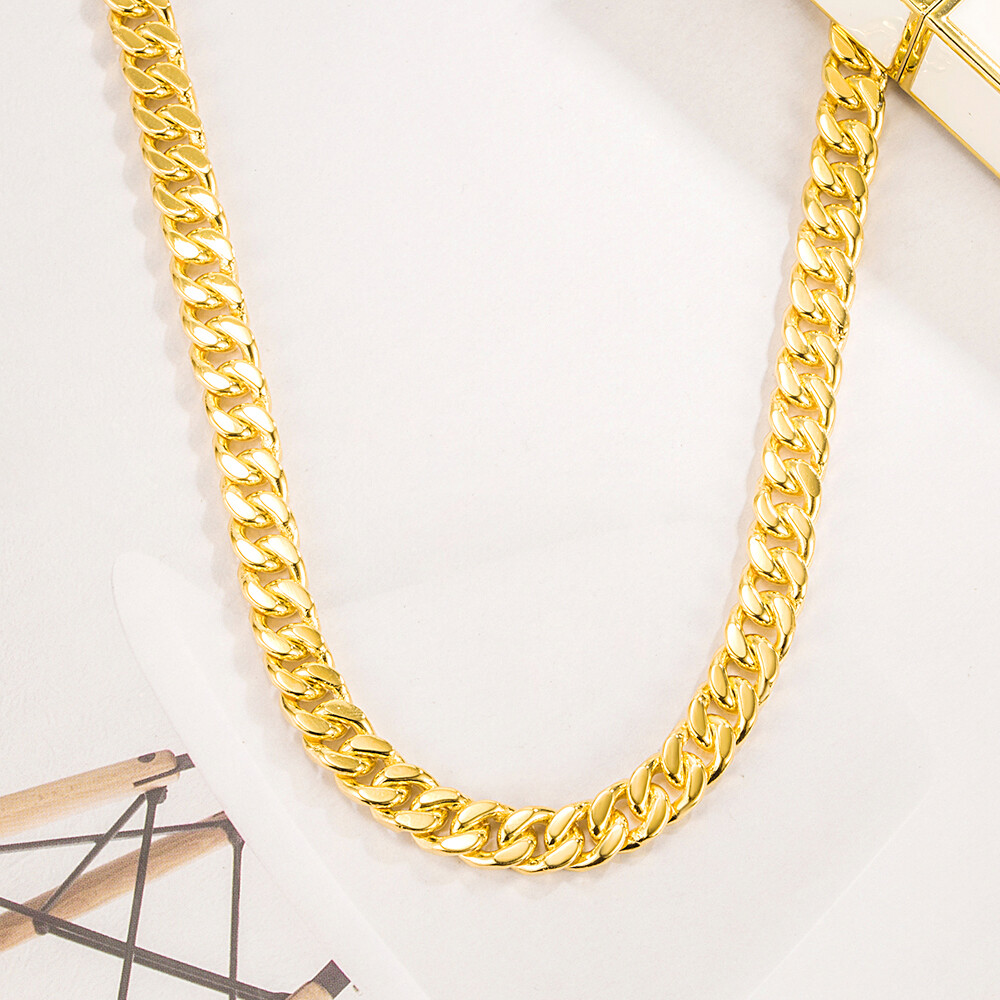 8mm 18″-30″ 925 Sterling Silver Curb Cuban Link Chain Necklace for Men & Women