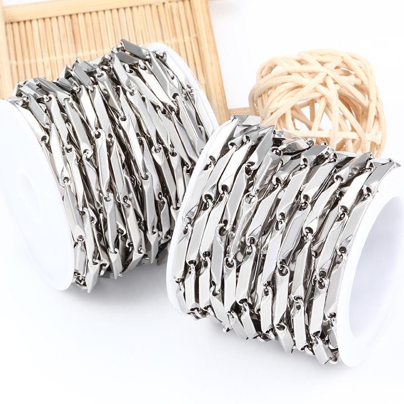2Feet 2.5mm Width Stainless Steel Chain for bracelet Necklace SSF28