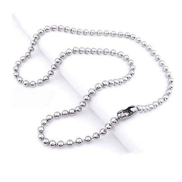Men’s Fashion Pendant Stainless Steel Cross Pendant Chain Metal Plated Necklace