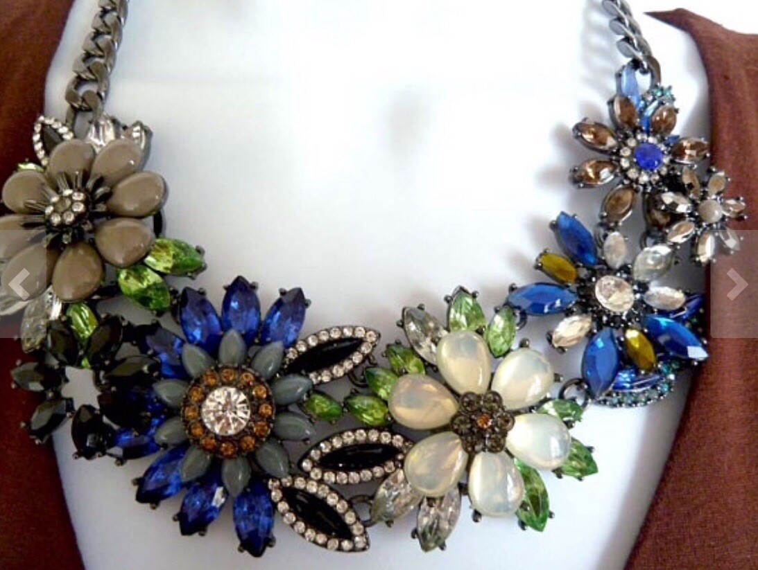 Joan Rivers Vintage CLASSIC COLLECTION Bouquet Garden Necklace Never Worn
