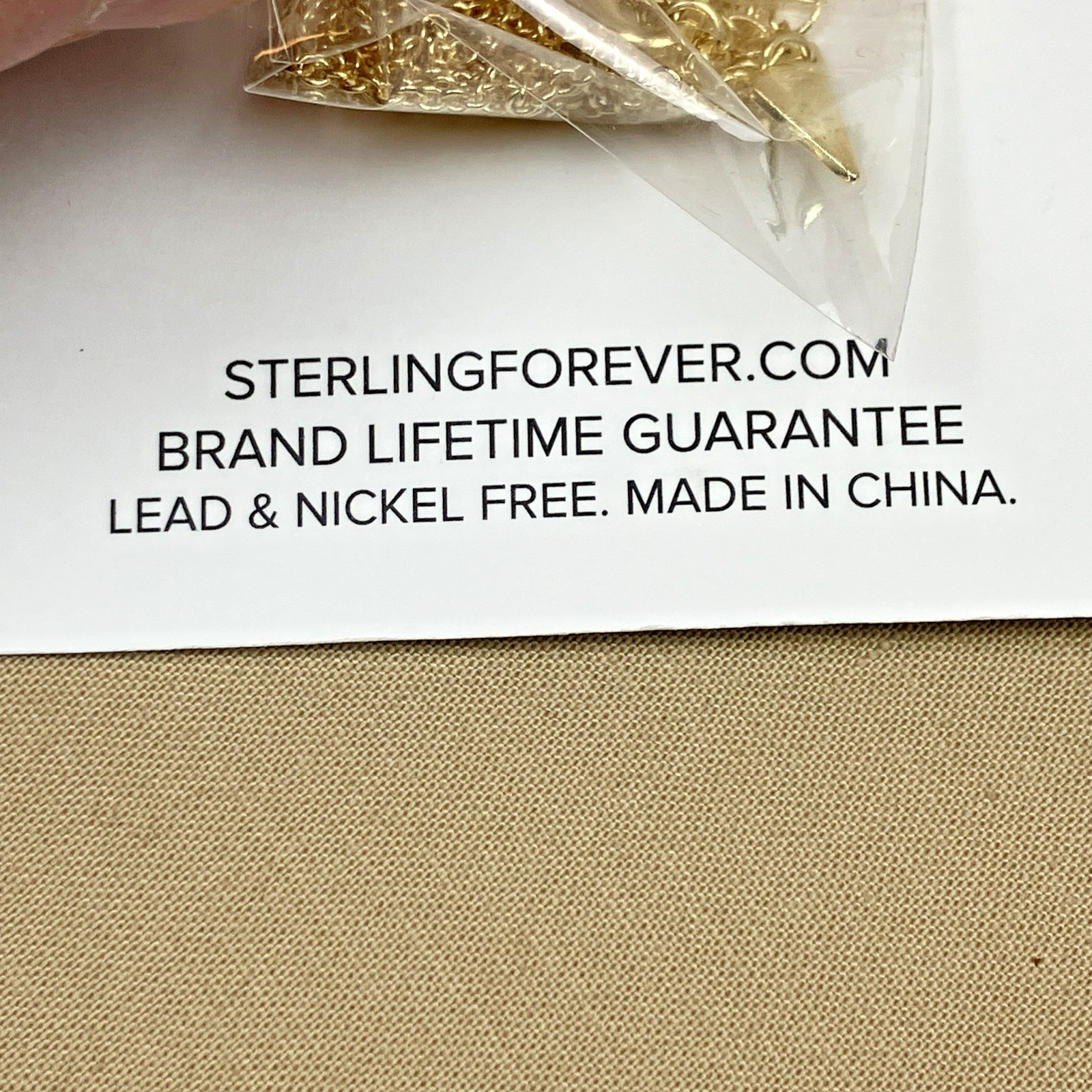 Sterling Forever Aldari Layered Necklace 14k Goldplated 925 Silver NWT Orig $75