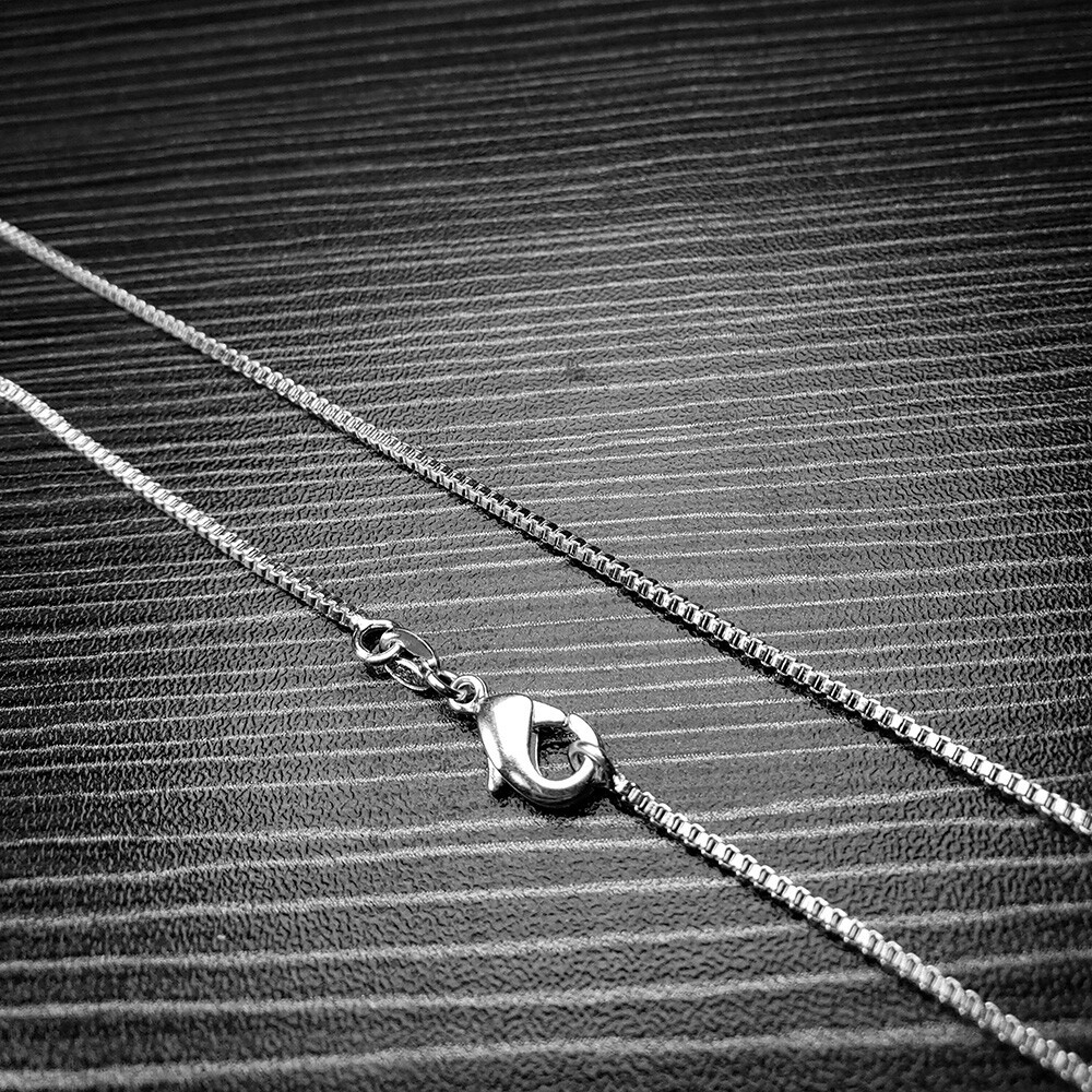 925 Silver Box Chain Necklace w/ Lobster Lock Men’s Women’s Jewelry 16-24″ New