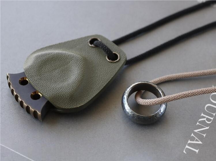 Titanium Paracord Necklace Rope Cord Chain Anti Allergy DIY 23.6 in/60cm Length