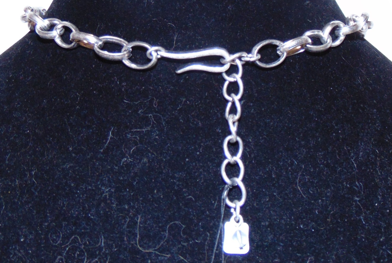 Robert Lee Morris (RLM) Silver Tone and Various Colors Bib Necklace