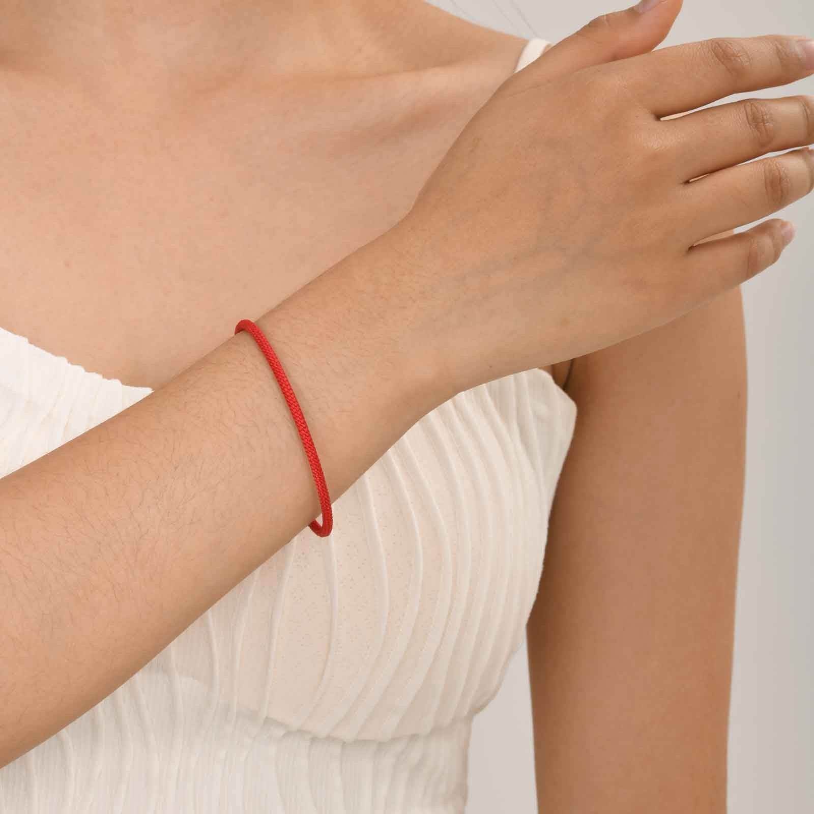 Women Screw Head Woven Steel Wire Elastic Rope Open Bangle Bracelet Classic Gift