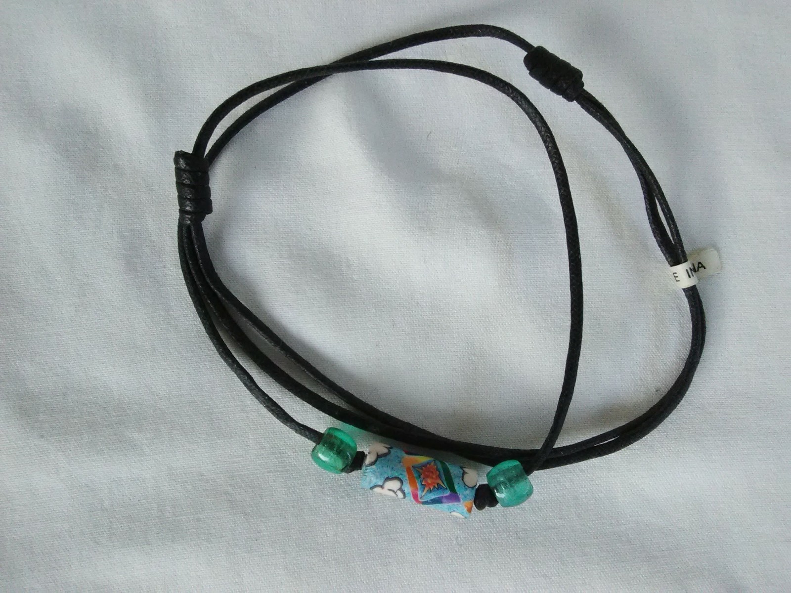 Surfer Skater Punk Ethnic Tribal Unisex Beaded Necklace 26″ Adj US Seller New
