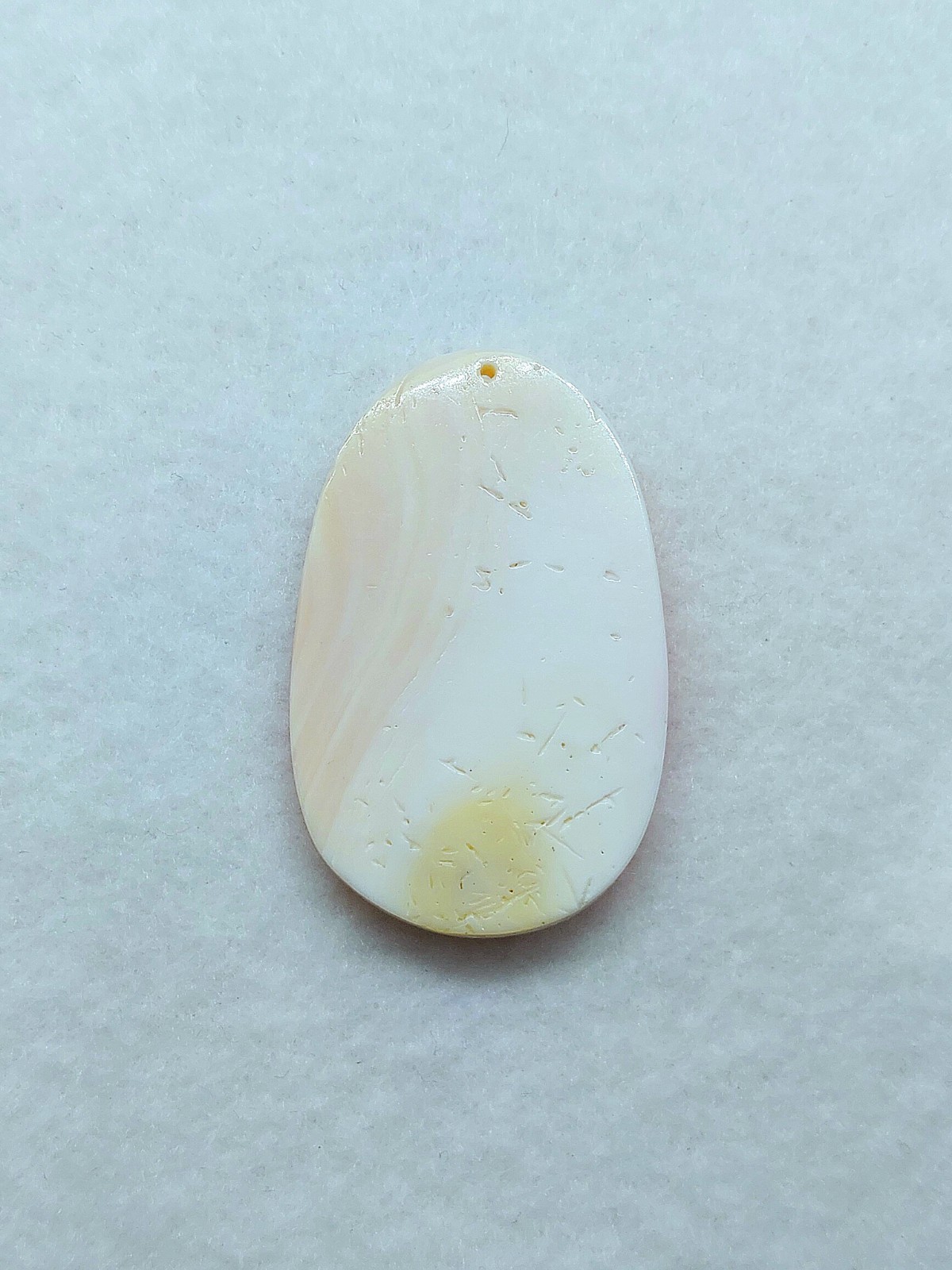 🐚HQ Queen Conch “Natural” Handcarved Hummingbird Shell Pendant