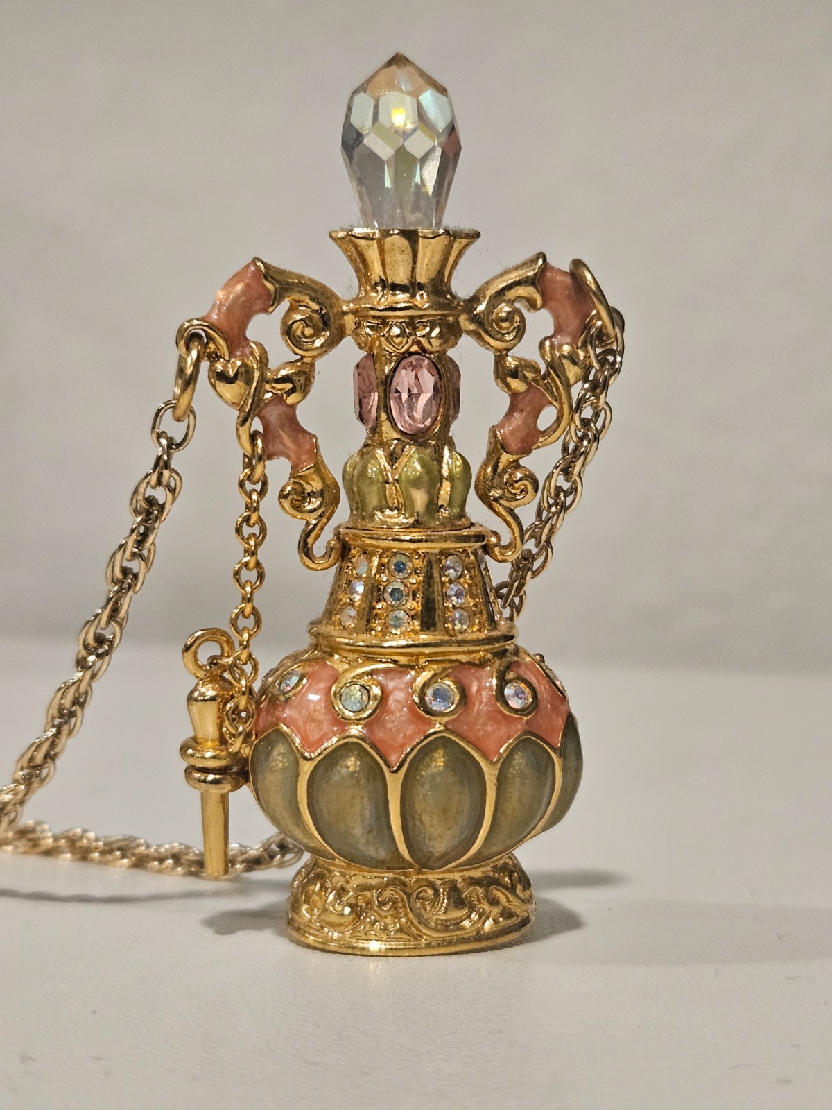 Kirks Folly Genie Bottle Necklace