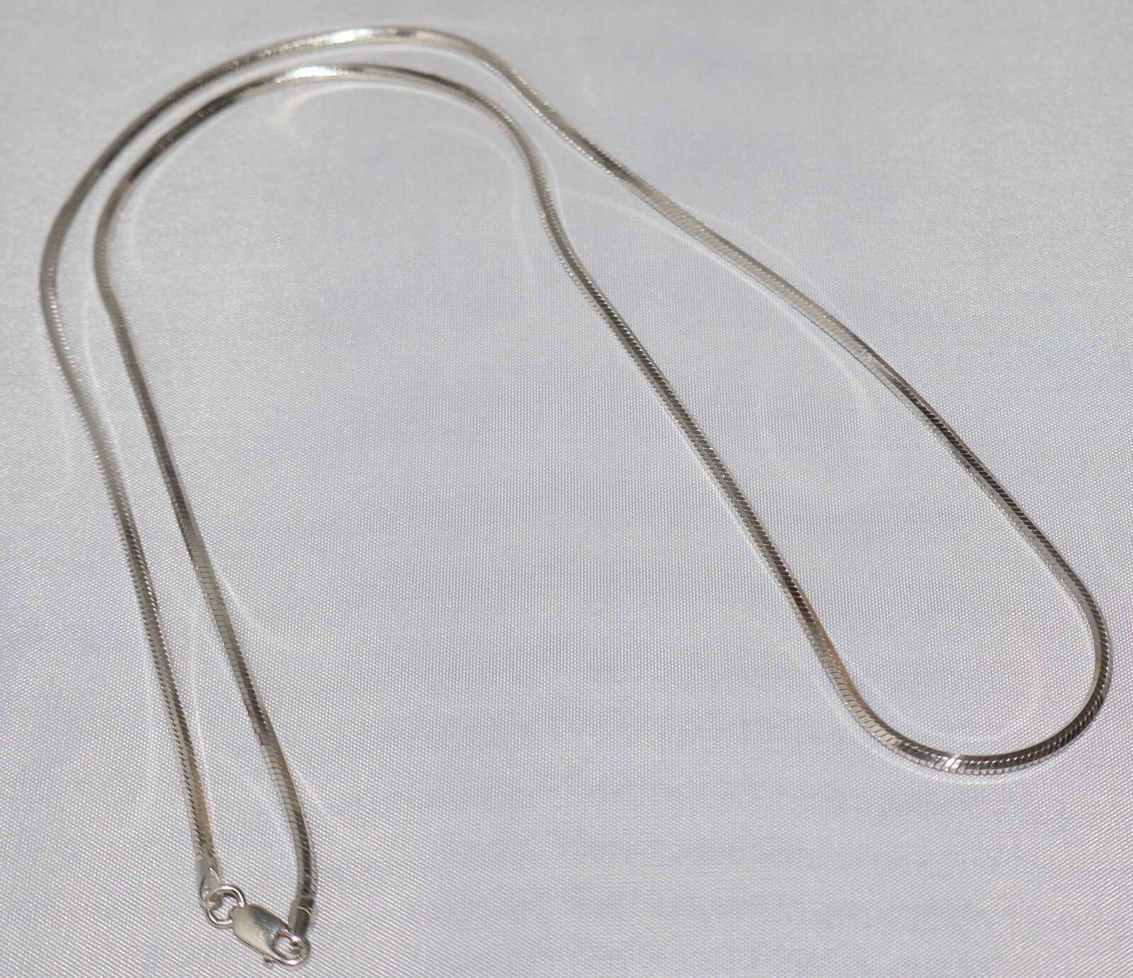 Silpada Sterling Silver Rare HTF 24 inch 8 Sided Octagon Chain Necklace N0405