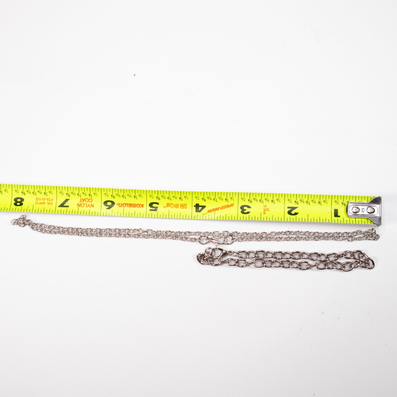 Necklace Bracelet chain Silver 3 decorative clips With The Band Rock Star LOL