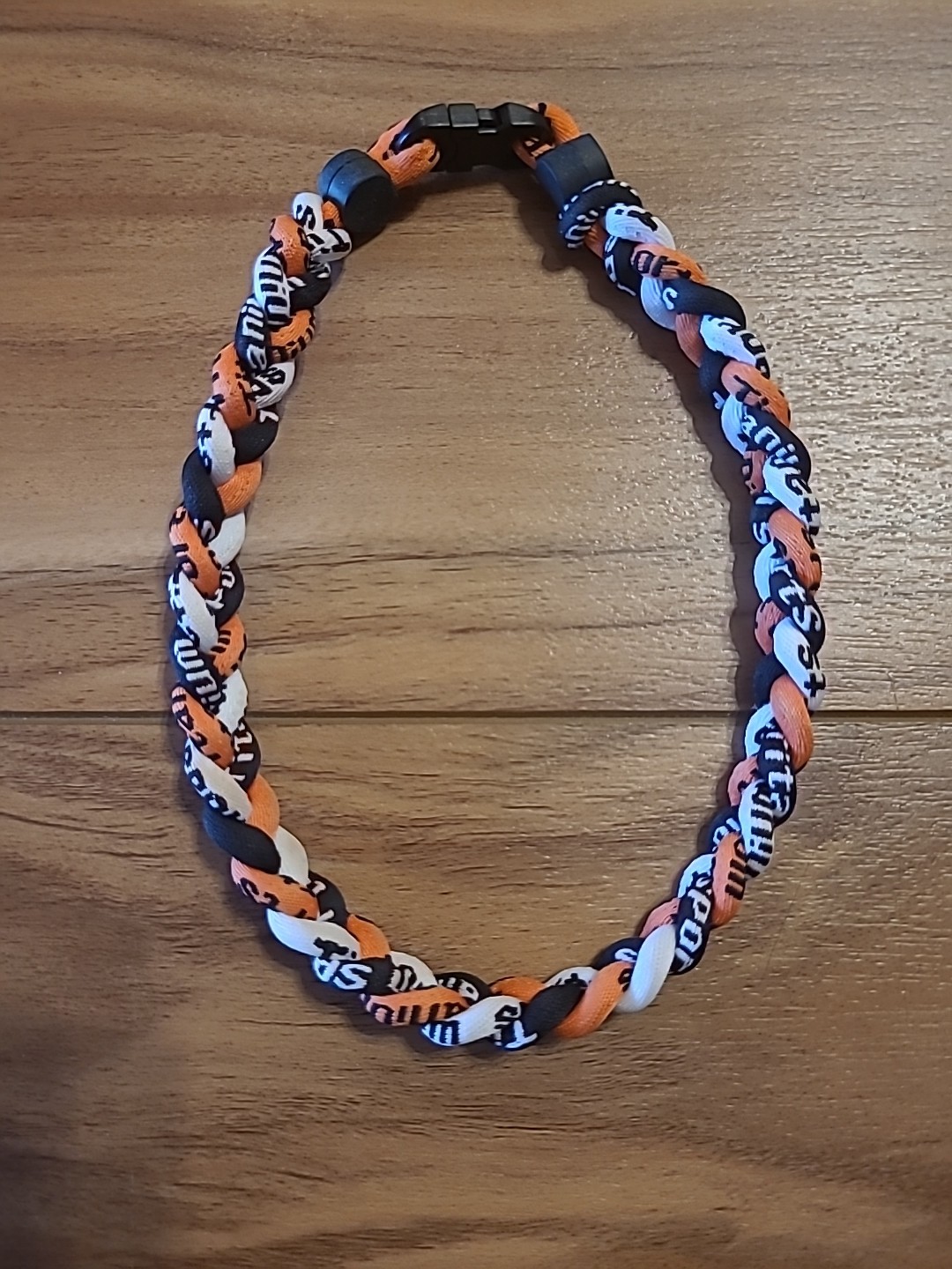 Titanium Sports Necklace or Bracelet 15 inches. NEW/Unworn. Baseball