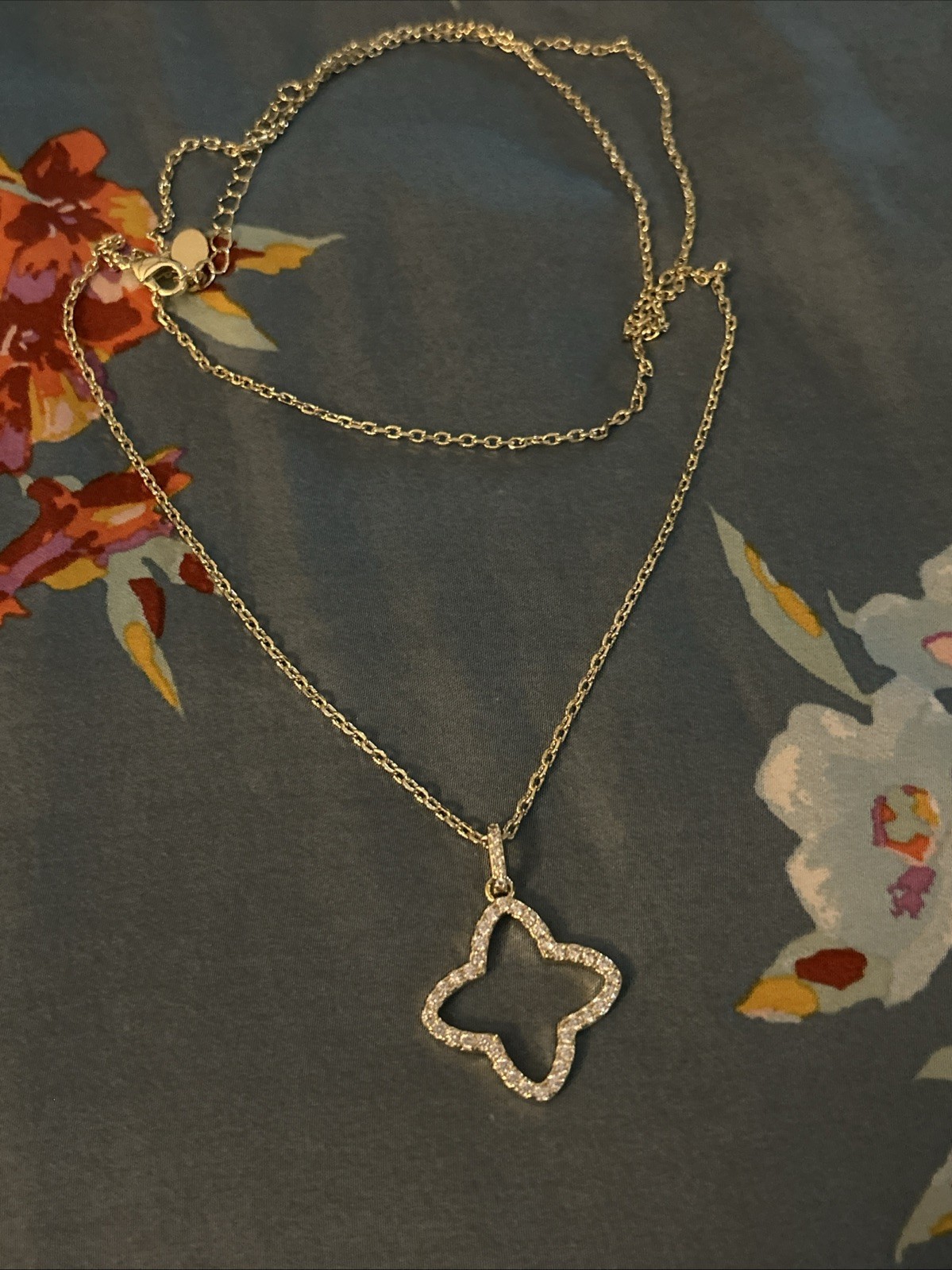 Rivka Friedman 36 Inch Flower Pendant Necklace