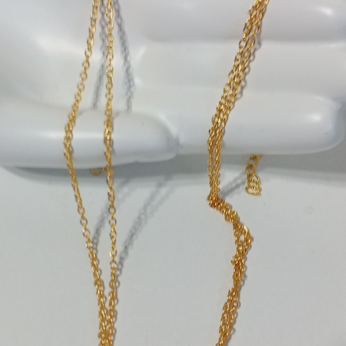Couples Forever Heart Pendant Necklace Brass Plated Gold One Size