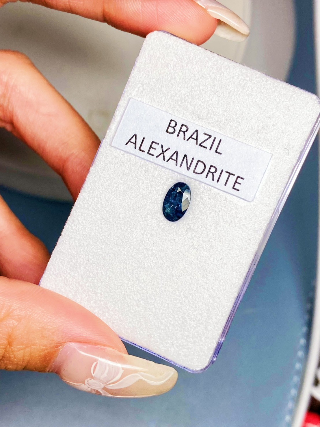 [jerseychou] Natural alexandrite 0.92ct,Brazil