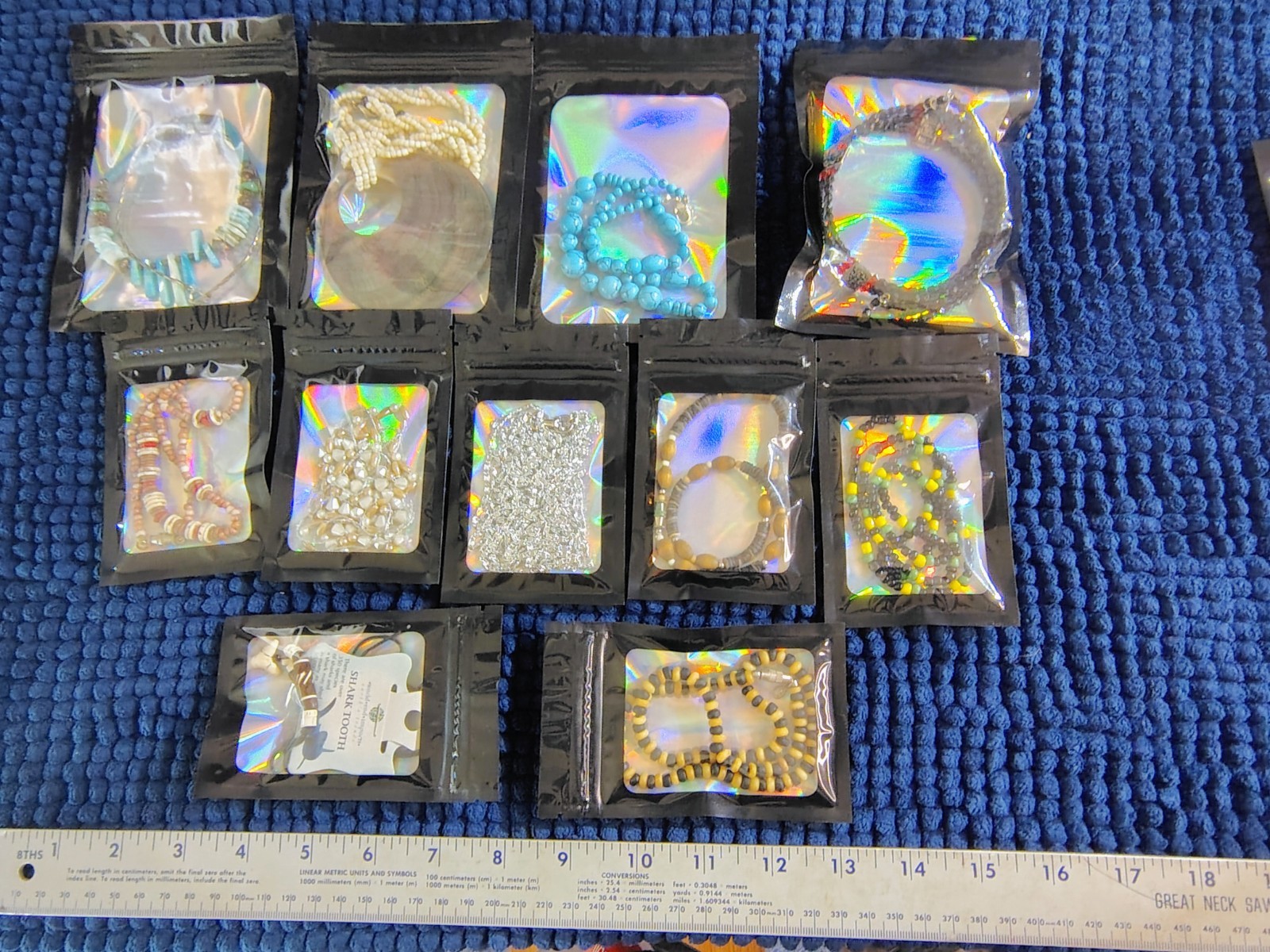 Lot of 50 Vinrtage & Modern Necklaces – Various Designs & Materials – All Bagged