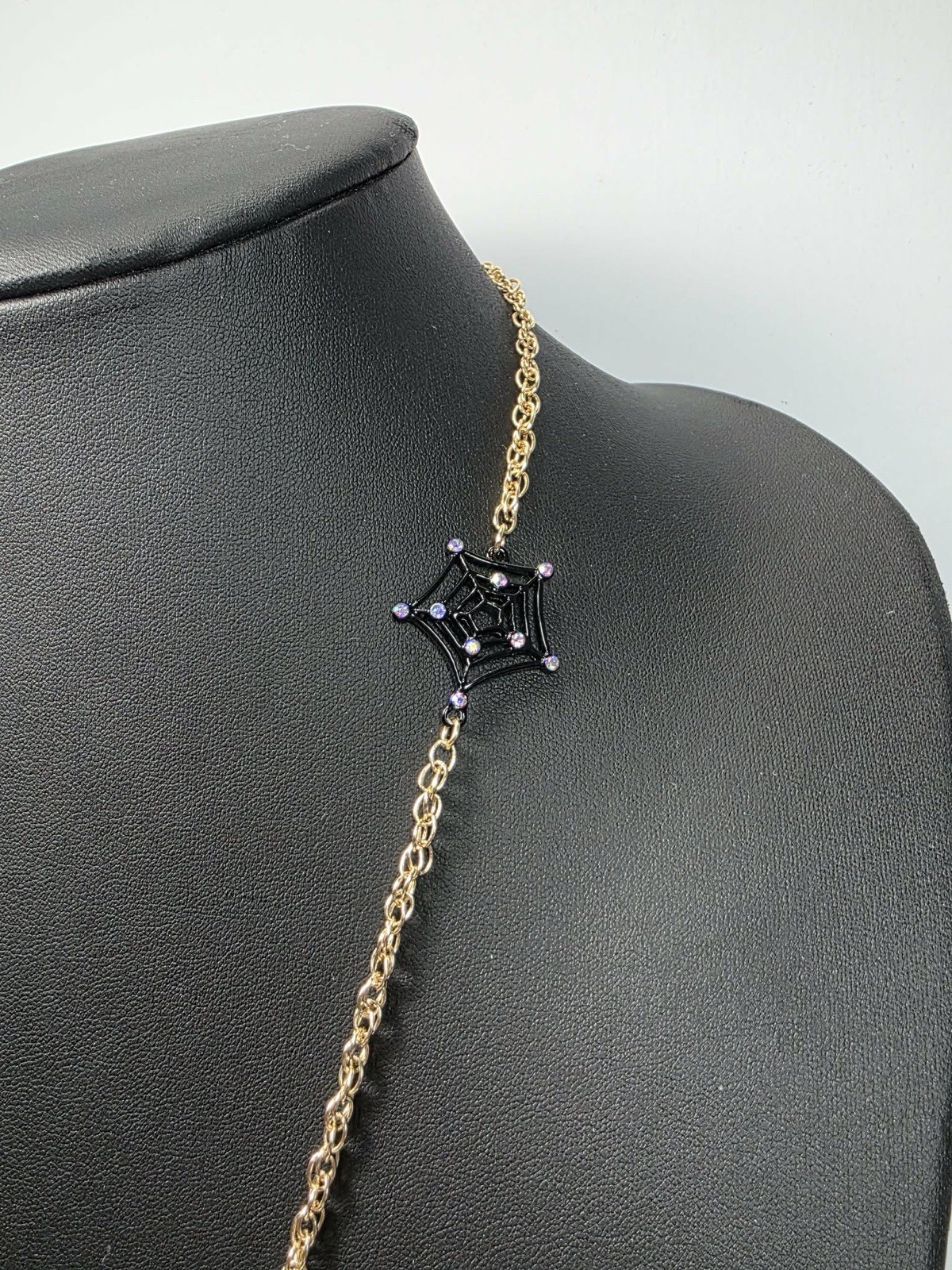 Halloween Betsey Johnson Long Pendant Poison Bottle Necklace Locket Snake NWT