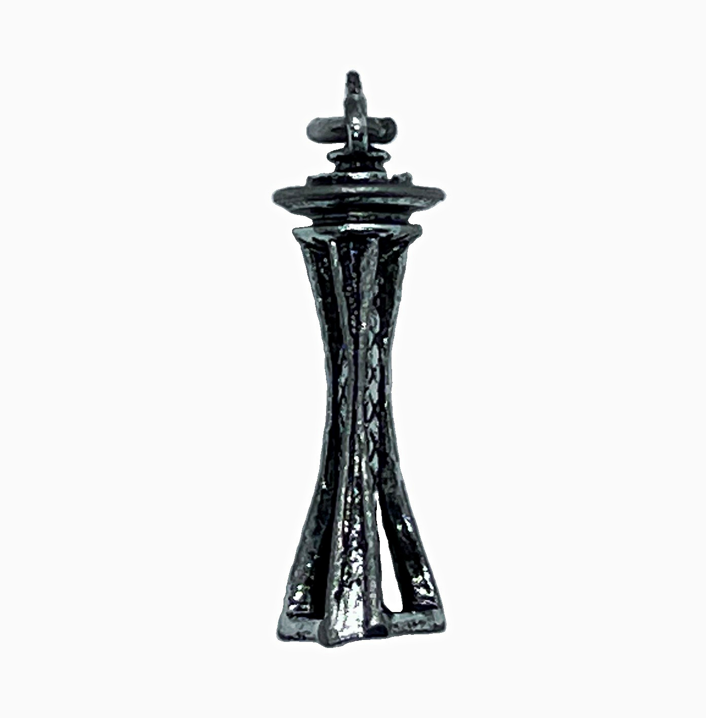 Seattle Space Needle Silver Tone Metal charm Unisex Adults