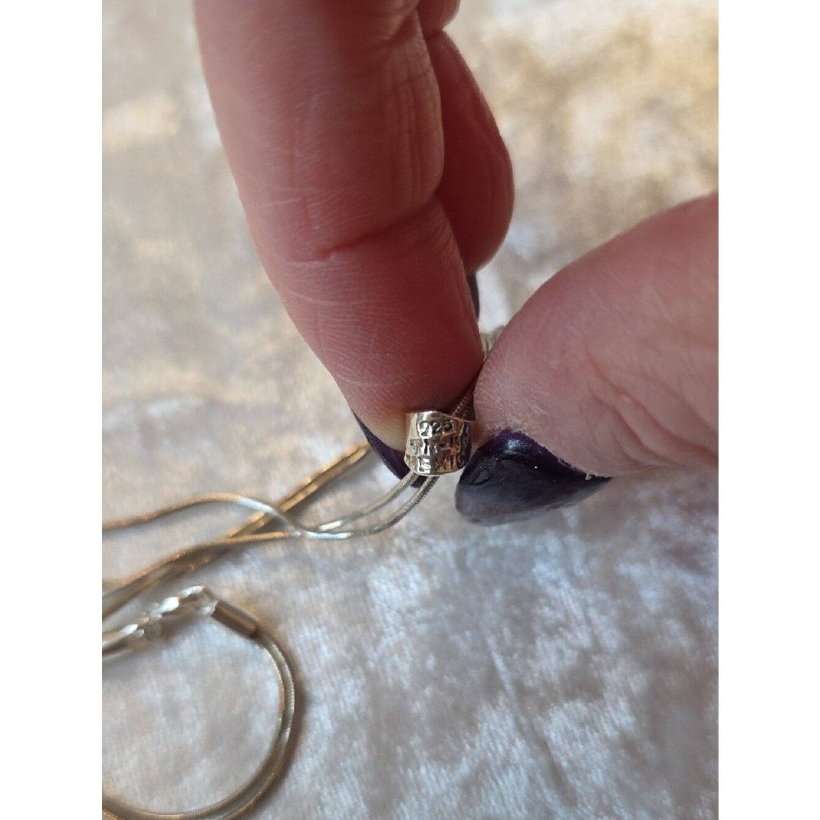 Sterling Silver Modern Minimalist Harmony Bell Necklace
