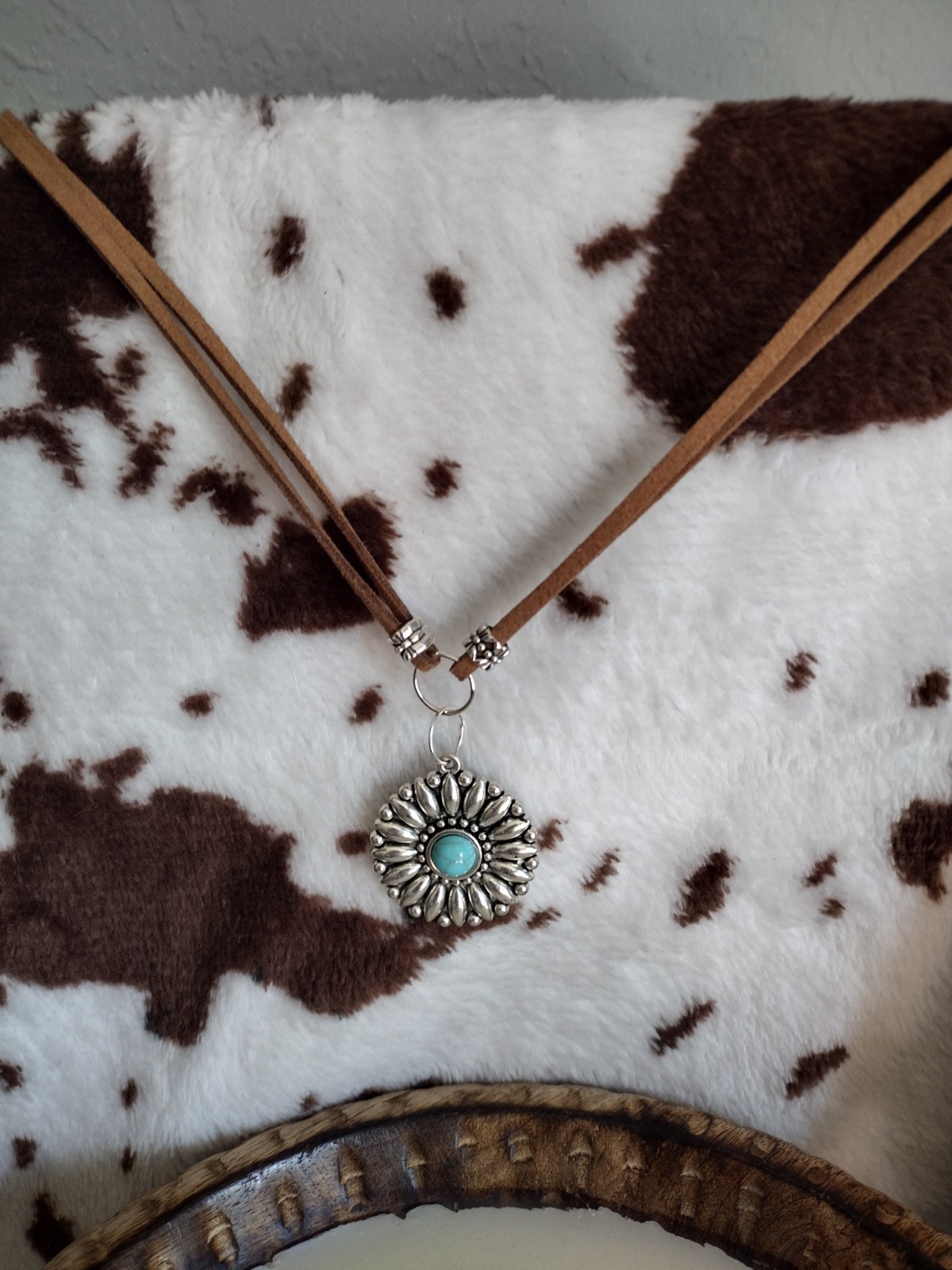 faux leather necklace cord