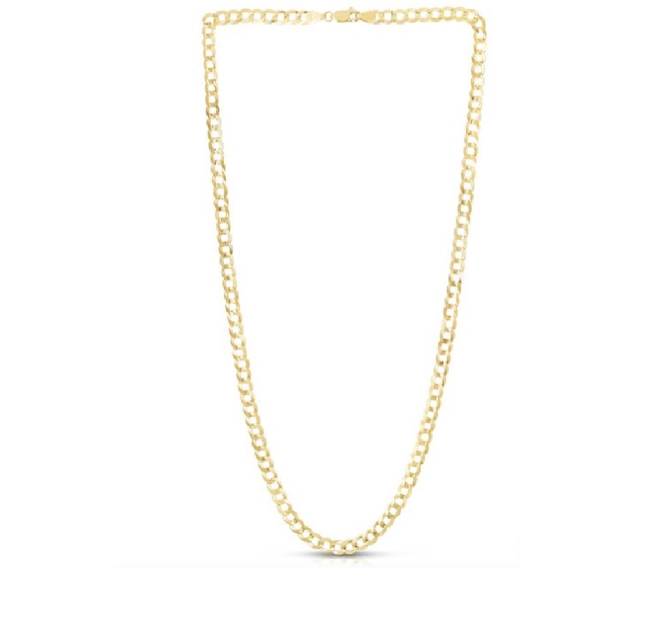 Men&Women’s 18K Yellow Gold Filled 1.2mm Thin 18″ Curb Link Chain Necklace Z819G