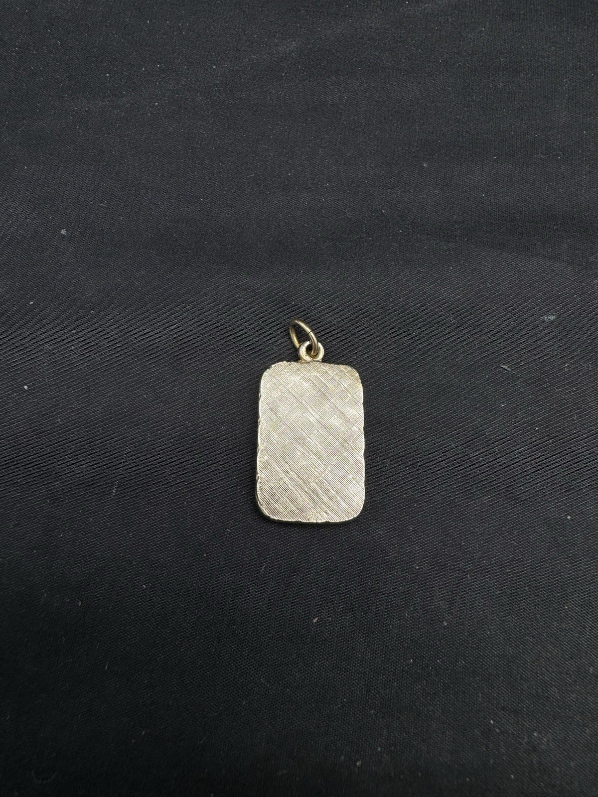 1 Gram Simmons Credit Silver .999 Fine Silver Bar Pendant in non silver bezel