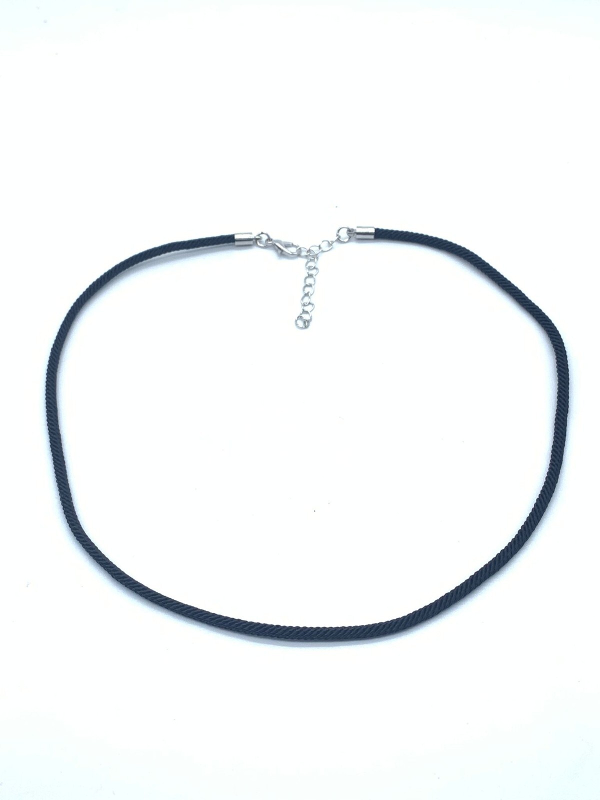 Wholesale Black Satin silk Necklace Cord with Lobster Claw Clasp 12 pieces