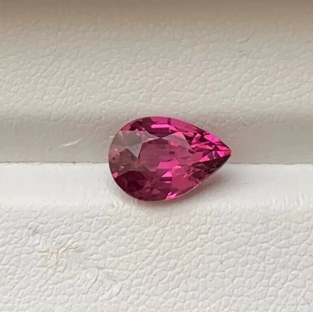 Awesome Ceylon Pink Sapphire Natural 5-7 Ct Loose Pear Cut Certified Gemstone