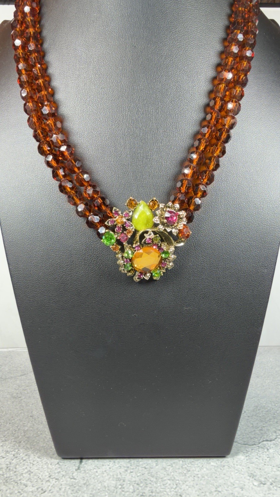 Heidi Daus Designer Inspired replica beaded necklace new!