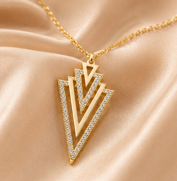 2ct Round Simulated Diamond Engagement Stunning Pendant 14k Yellow Gold Plated