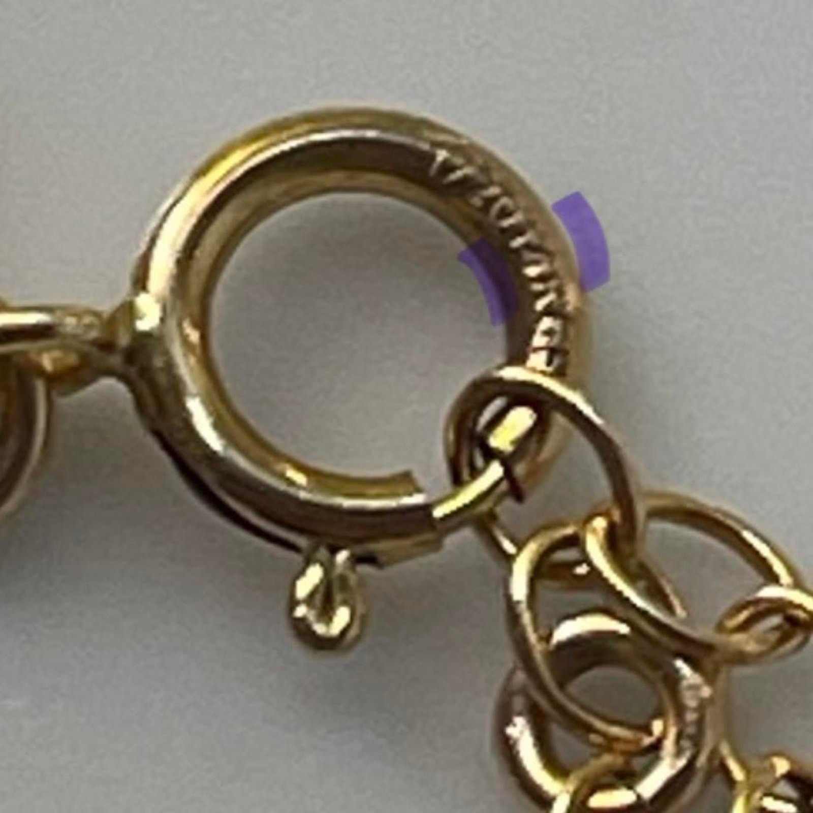 Genuine Pearl Necklace 14k Gold Filled Clasps 15-18 in Adjustable Extender New