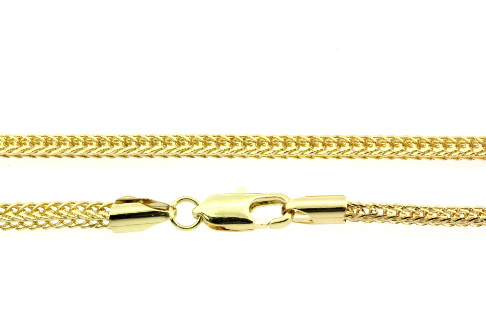 Mens 24″ Inch Gold Plated Finished 3mm Franco Chain Necklace Hip-Hop Chain $9.99