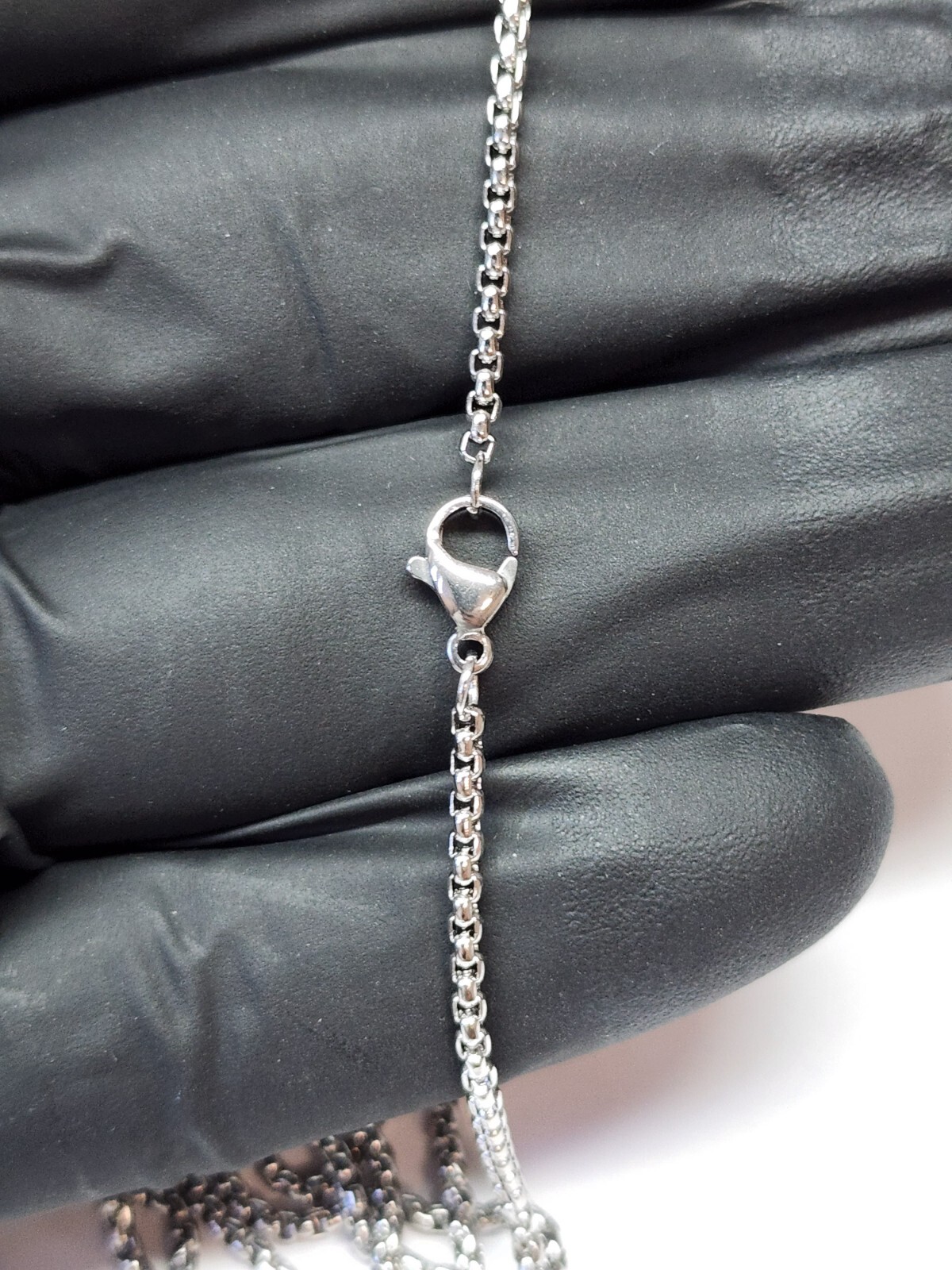 Stainless Steel Box Chain 2mm Unisex Hip Hop Jewelry For Women, Men Size 16-24in