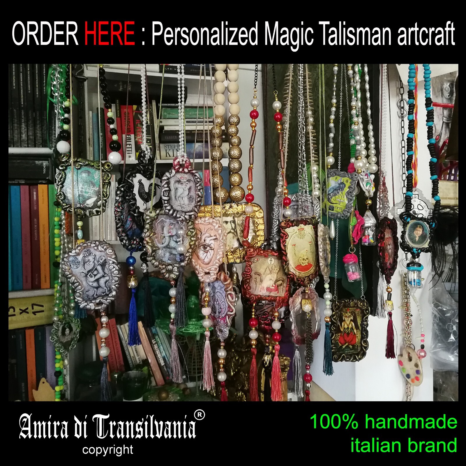 buer demon gothic talisman satanist pendant devil satan amulet necklace lucifer