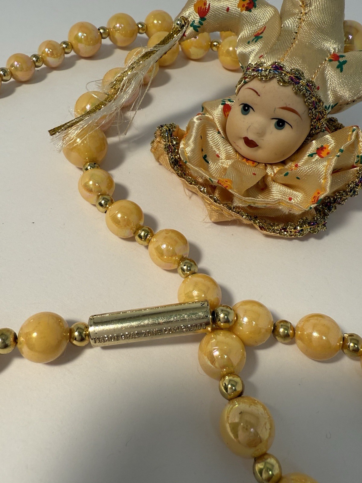 Variety of Vintage Mardi Gras Beads Necklace’s Italian Flag Pirate Jester Joker
