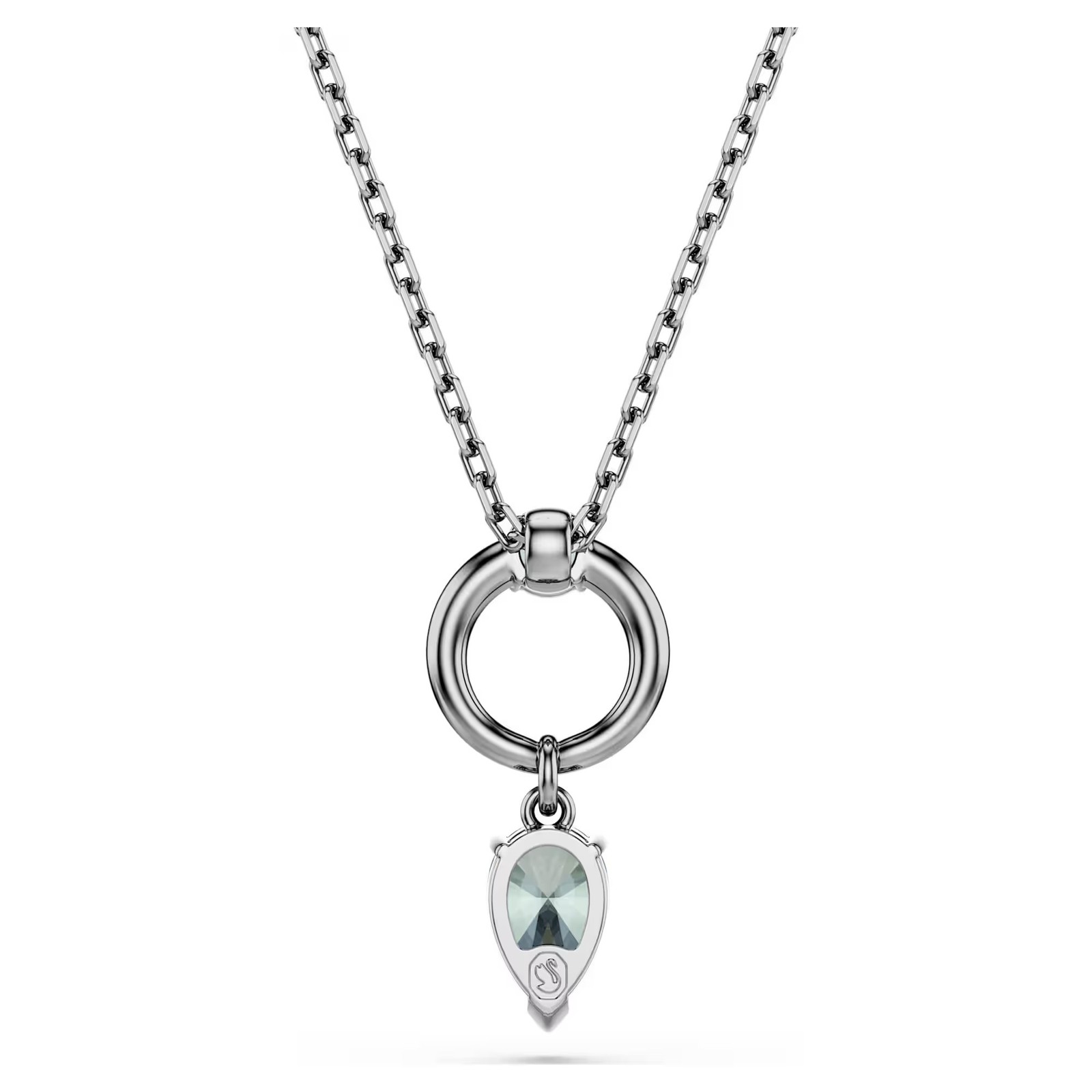 Swarovski Zirconia Mesmera Pendant, Mixed Cuts, Gray, Ruthenium Plated 5732491