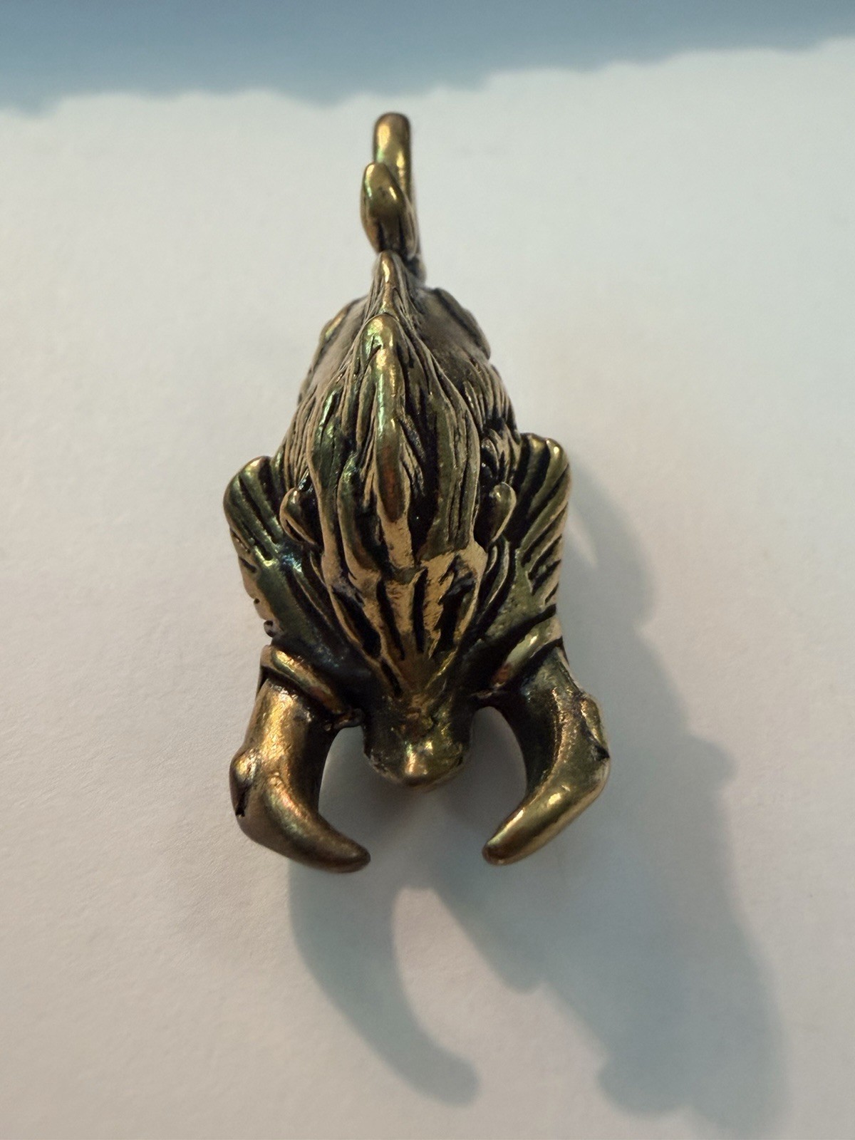 Brass Boar Charms For A Necklace Or Keychain Selling All Three Together