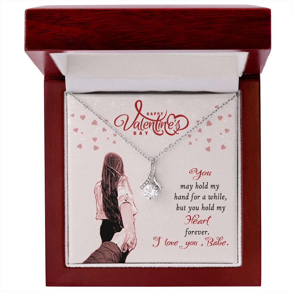 Happy Valentine’s Day Babe Alluring Beauty Necklace