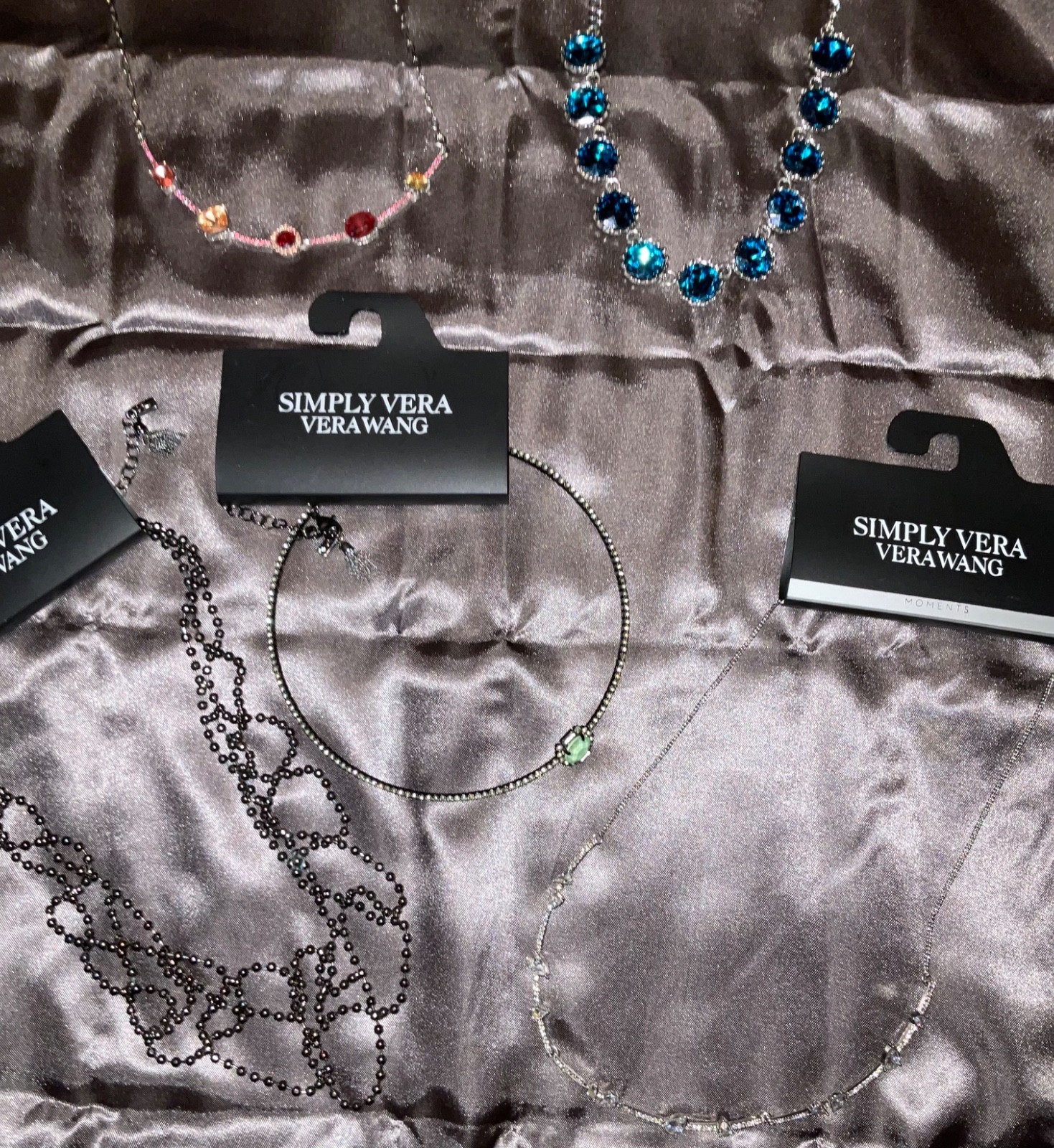 Simply Vera Wang Necklace Lot of 4