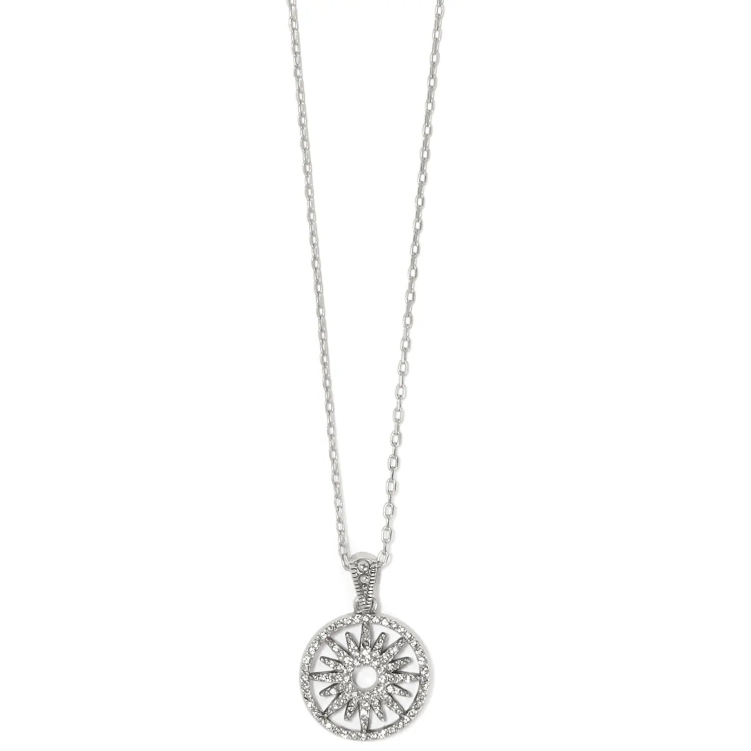 NWTag Brighton Illumina SUN PETITE Small Clear Crystals Necklace MSRP $98