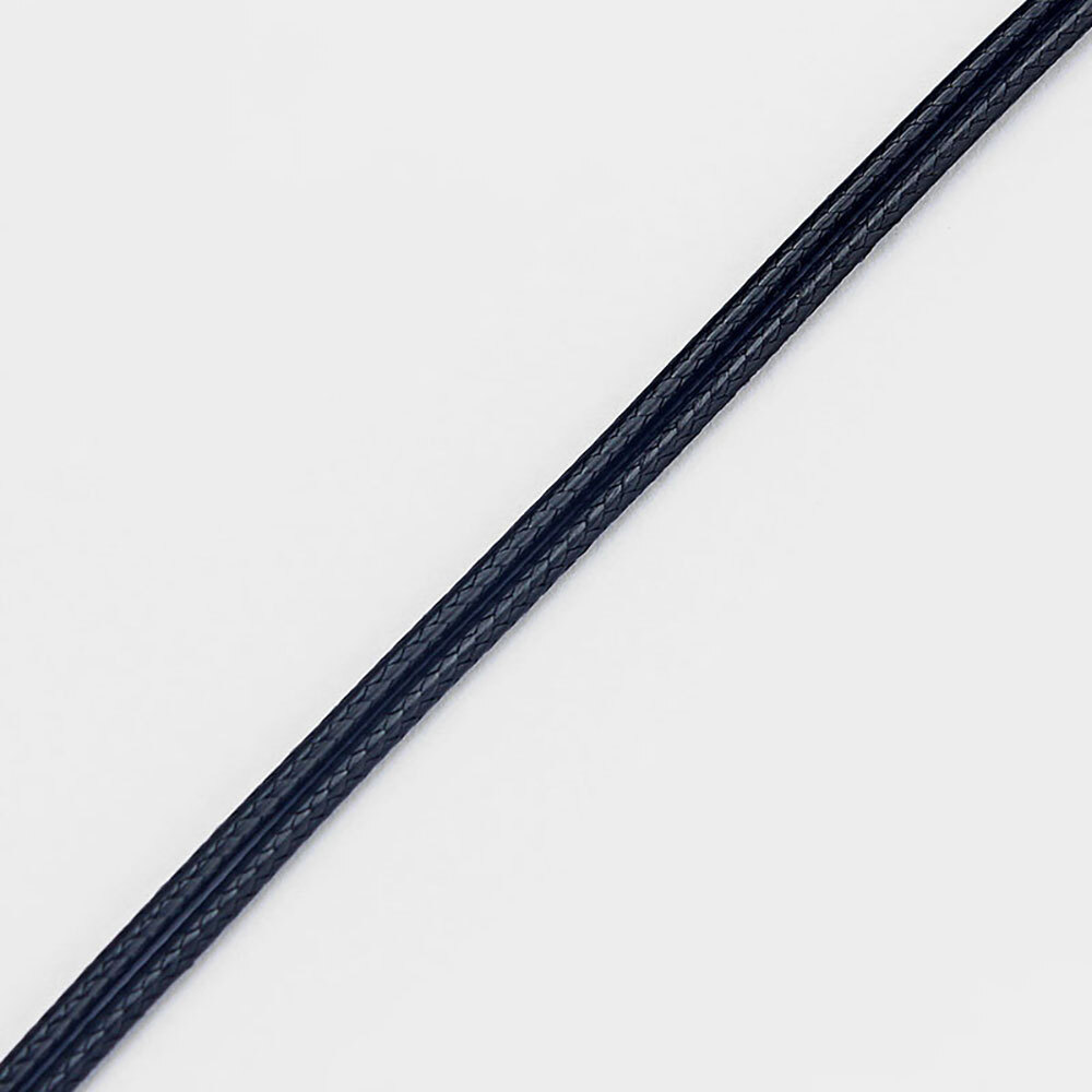 20pcs Black Korea Waxed cord Necklace Jewelry Findings 16-32 inch Adjustable